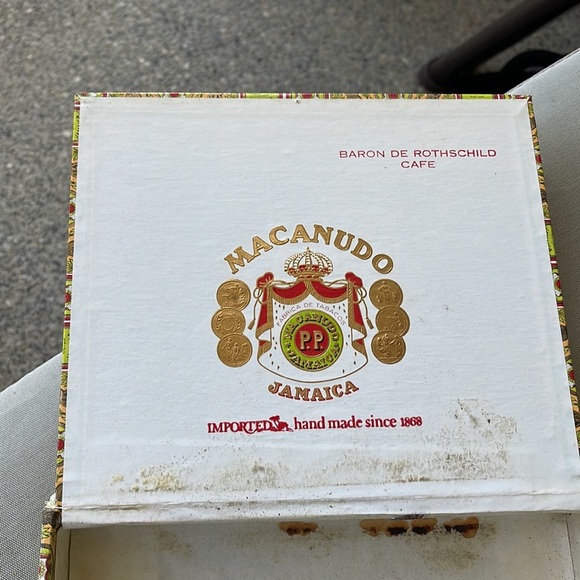 Vintage Macanudo Baron De Rothschild Cafe Cigar Box Excellent Condition … - Picture 9 of 10